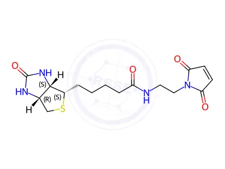 Chemical structure of Biotin Impurity 19