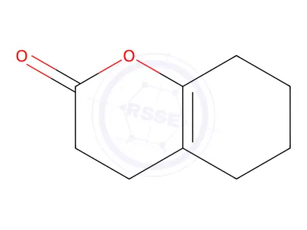 Chemical structure of Hexahydrocoumarin