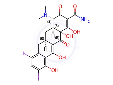Chemical structure of Sancycline Impurity 9