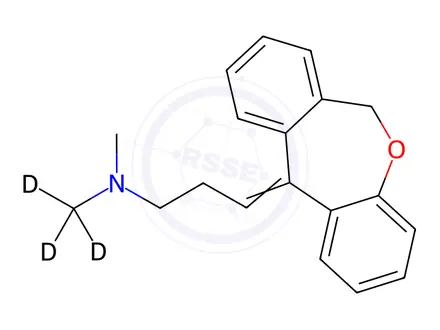 Chemical structure of (Z)-Doxepin-d3
