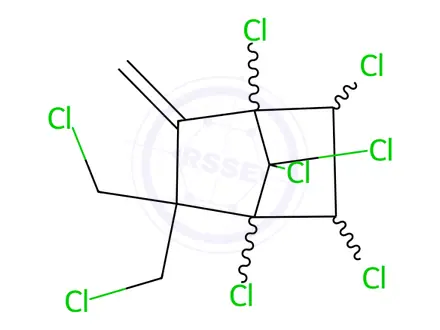Chemical structure of Camphechlor