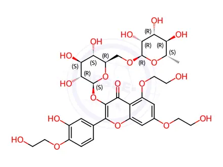 Chemical structure of Troxerutin Impurity 7