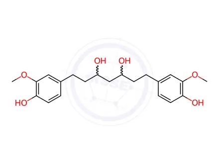 Chemical structure of Octahydrocurcumin