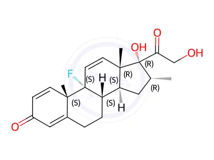 Chemical structure of Dexamethasone Impurity 80