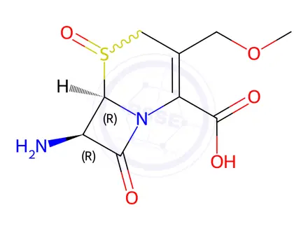 Chemical structure of Cefpodoxime Proxetil Impurity 21