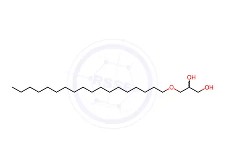 Chemical structure of Monoglycerides