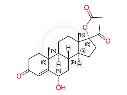 Chemical structure of Progesterone Impurity 55