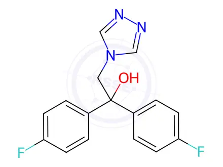 Chemical structure of Flutriafol Impurity 3