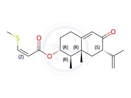 Chemical structure of Petasin Impurity 2