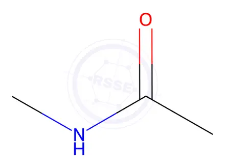 Chemical structure of N-Methylacetamide