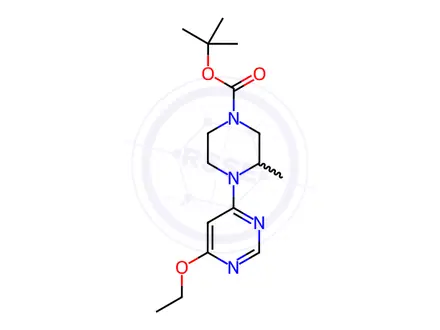 Chemical structure of 4-(6-Ethoxy-pyriMidin-4-yl)-3-Methyl-piperazine-1-carboxylic acid tert-butyl ester