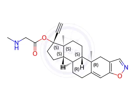 Chemical structure of Danazol Impurity 27