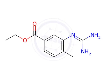 Chemical structure of Nilotinib Impurity 32(Nitrate)