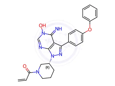 Chemical structure of Ibrutinib Impurity 245