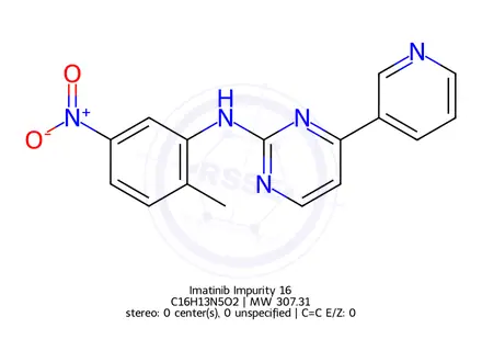 Chemical structure of Imatinib Impurity 16