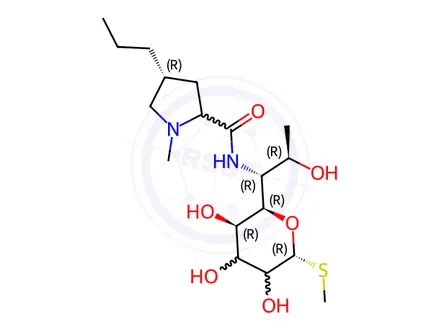Chemical structure of Lincomycin EP Impurity D Hydrochloride
