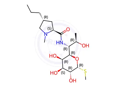 Chemical structure of Lincomycin hydrochloride