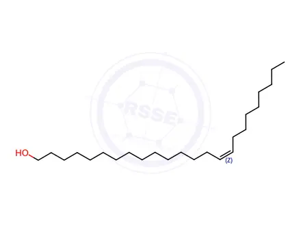 Chemical structure of 15(Z)-Tetracosenol