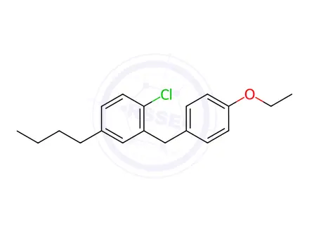 Chemical structure of Dapagliflozin Impurity 118