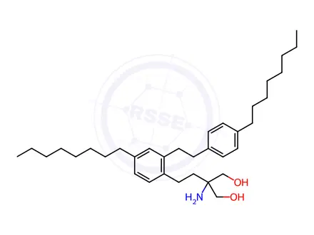 Chemical structure of Fingolimod Hydrochloride Impurity 20 (Fingolimod Hydrochloride EP Impurity E)