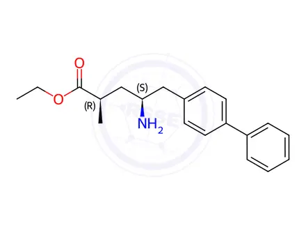 Chemical structure of LCZ696(valsartan + sacubitril) Impurity 5