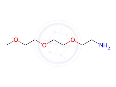 Chemical structure of 2-(2-(2-Methoxyethoxy)ethoxy)ethan-1-amine