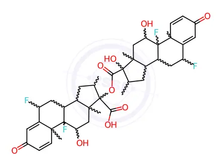 Chemical structure of Fluticasone Propionate Impurity 70