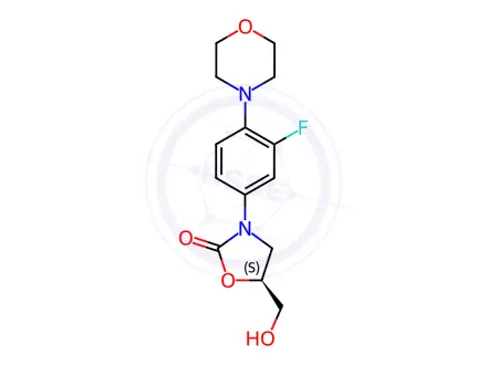 Chemical structure of Linezolid Impurity 90