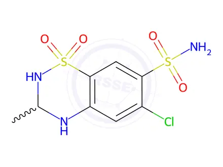 Chemical structure of Hydrochlorothiazide Impurity 65