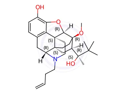 Chemical structure of Buprenorphine Impurity 1 (Buprenorphine EP Impurity A)