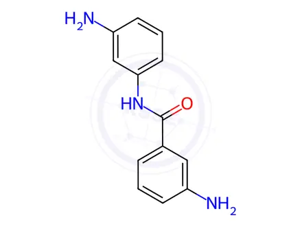 Chemical structure of 3-Amino-N-(3-aminophenyl)benzamide