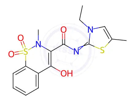 Chemical structure of Meloxicam EP Impurity D