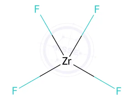 Chemical structure of sodium pentafluorozirconate(1-)