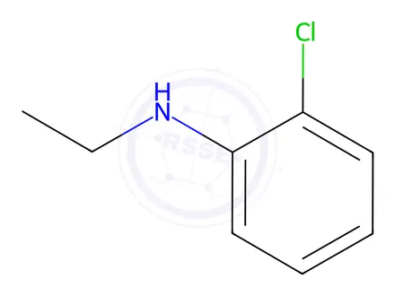 Chemical structure of 2-chloro-N-ethylaniline hydrochloride