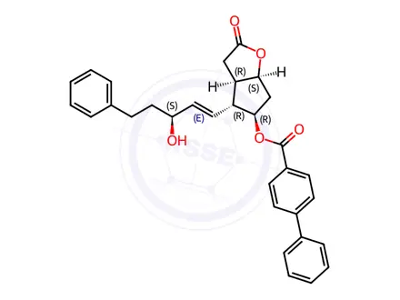 Chemical structure of Latanoprost impurity 16