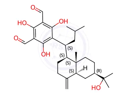 Chemical structure of Macrocarpal H