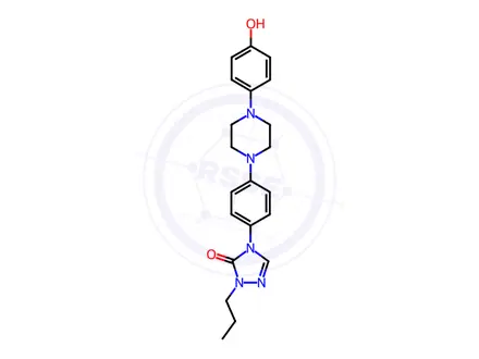 Chemical structure of Itraconazole Impurity 26