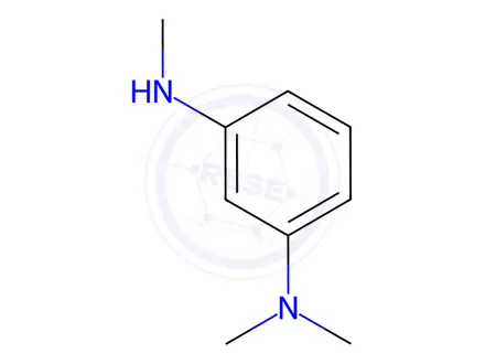 Chemical structure of n1,n1,n3-Trimethylbenzene-1,3-diamine hydrochloride