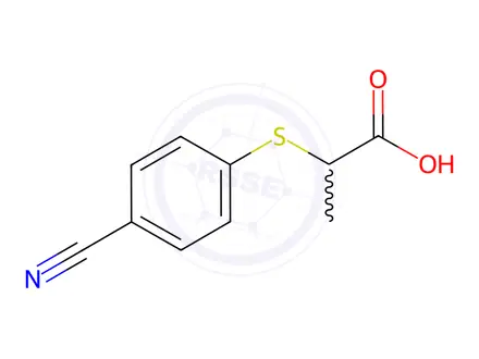 Chemical structure of Verinurad Impurity 9