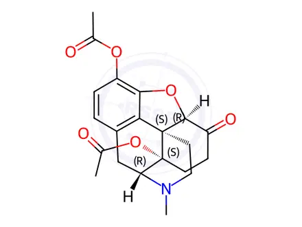 Chemical structure of Naltrexone Impurity 3
