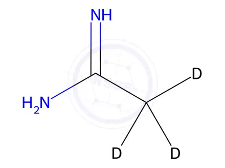 Chemical structure of Acetamidine-d3 Hydrochloride