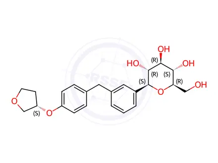 Chemical structure of Empagliflozin Impurity 100