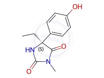 Chemical structure of Mephenytoin Impurity 8