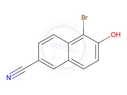 Chemical structure of Nafamostat Mesilate Impurity 57