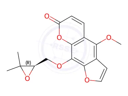 Chemical structure of Byakangelicol