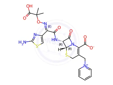 Chemical structure of Ceftazidime EP Impurity B