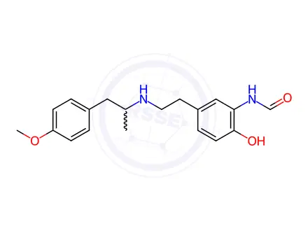 Chemical structure of Formoterol Impurity 8