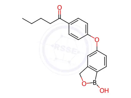 Chemical structure of Crisaborole Impurity 77