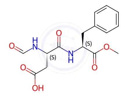 Chemical structure of FOR-ASP-PHE-OME