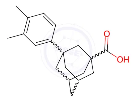 Chemical structure of Adamantane Impurity 57